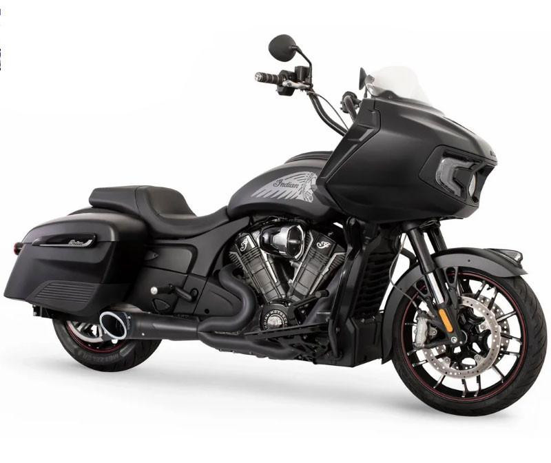 Freedom Performance Black 2-1 Turn Out Side Dump Exhaust w/ Pitch