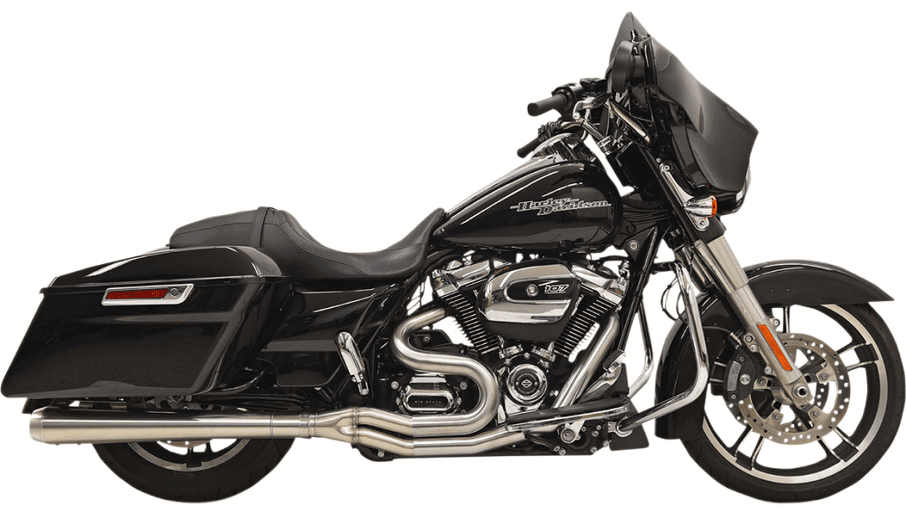 Bassani Road Rage III Long 2-onto-1 Stainless Steel Exhaust | West