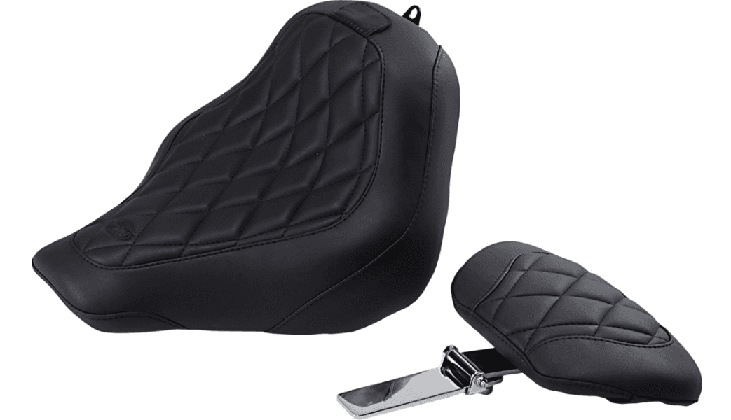 Mustang Wide Tripper Seat with Driver's Backrest | West End