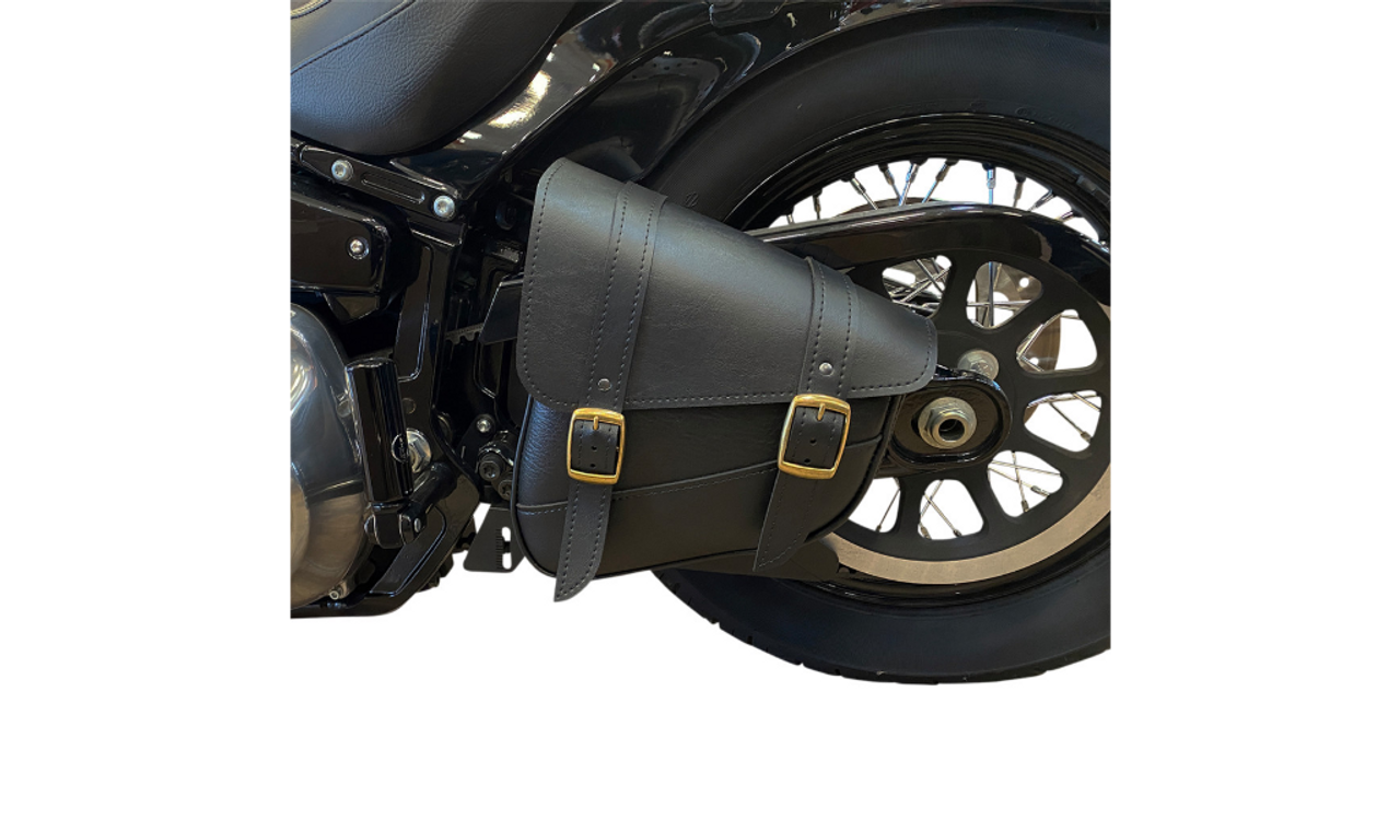 Dub Outlet  Leather swingarm bag for Sportster S models