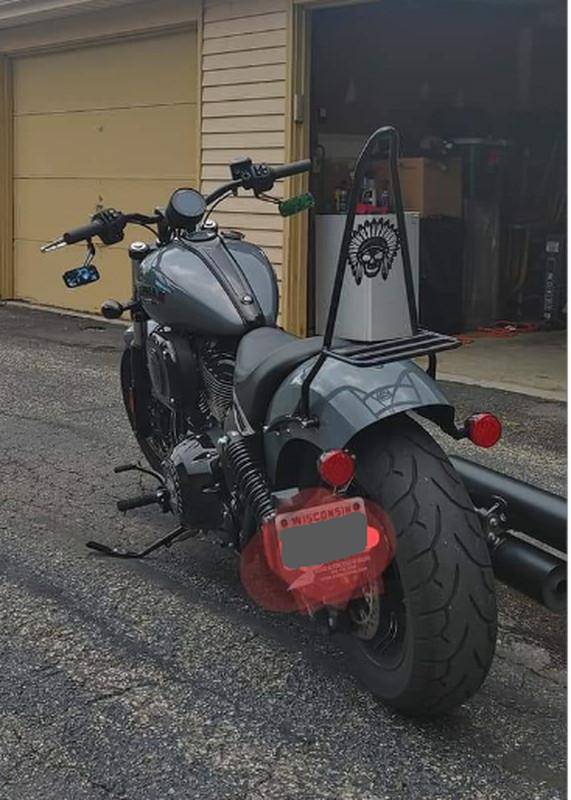 Dean Speed Classic Sissy Bar West End Motorsports