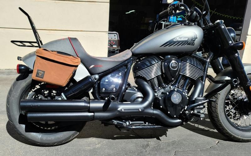 Indian Chief 用スリップオンマフラー Dean Speedバッフル付 Dean Speed Rampage Muffler for '22-Up Indian Chief - Black