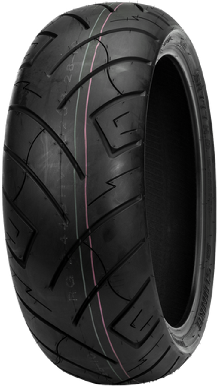 Shinko SR777 Rear Tire 170 80B15 Whitewall :a-B00T6J641U-20230705