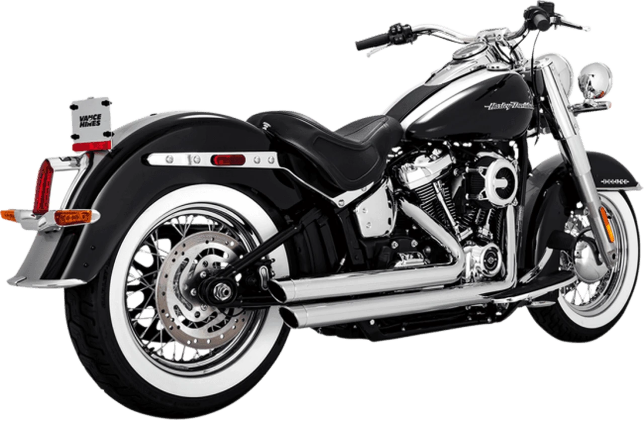 Vance & Hines Big Shots Staggered for Harley Davidson Softail