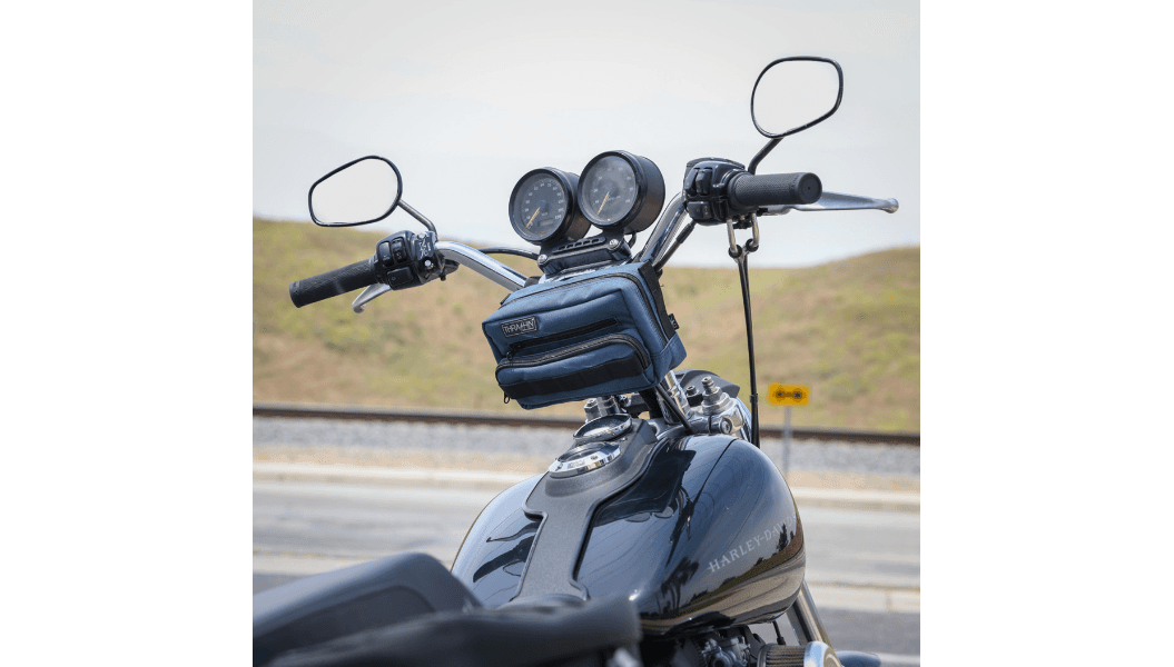Thrashin Supply Essential V3 Borse Laterali Moto | 10L | Nylon Balistico Per Dyna E Softail