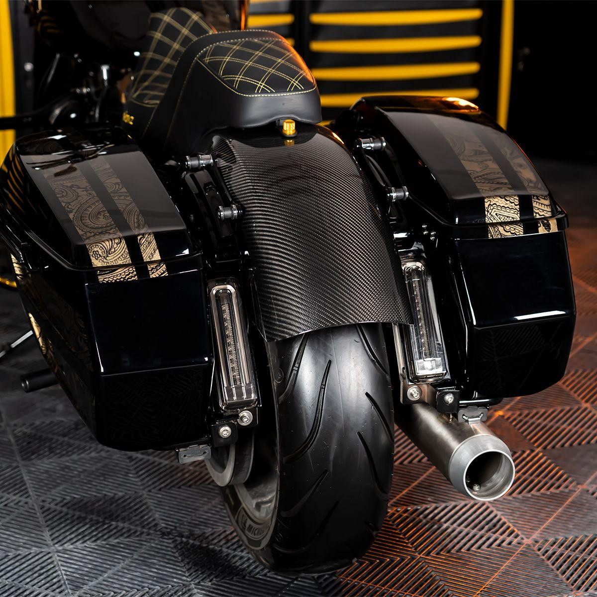 Hogworkz 100% Carbon Fiber Chopped Rear Fender | Buy Now
