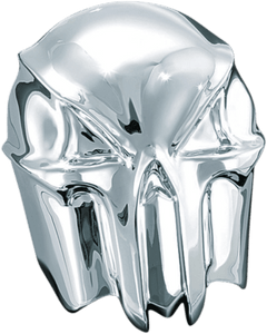 Kuryakyn Skull Horn Cover for '92-Up Harleys w/ Stock Cowbell Style - Chrome