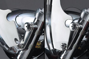 National Cycle QuickSet4 Mount Hardware for SwitchBlade Windshields on V-Star 650 CSTM '97-up