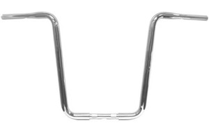 L.A. Choppers Throttle By Wire Ape Hangers for H-D FL Stock 1" Controls-18 Inch, Chrome