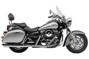 Cobra True Duals Exhaust with Slash-Down Tip for Nomad 1500/1600 '98-up