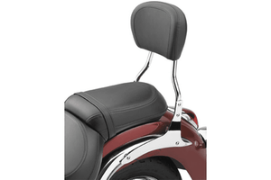 Cobra Sissy Bar 14 inch for VT1300CR Stateline '10-16 - Round Style with Wide Touring Pad