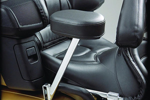Show Chrome Passenger Armrests for GL1800  '01-Up
