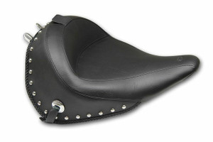 Mustang Wide Studded Solo w/ Driver Backrest for '16 Heritage Classic