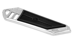 Performance Machine Superlight Driver Floorboards for '84-Up Harley Davidson FLT/FLHT, '86-17 FLST, '12-16 FLD Chrome