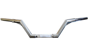 Trask Performance 1.25" V-Line Handlebars for '98-14 Softail (except FXSTS/FLSTS), Dyna, Sportster, '07-14 V-Rod -1" Clamping area, Chrome