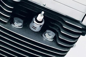 Kuryakyn Headbolt Covers for all '87-12 H-D Models -Low Profile (Set of 4))