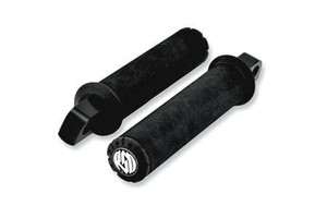 Roland Sands Chrono Footpegs -Black Ops   Does not fit the Sportster 48 & 72 Models
