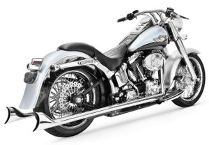 Freedom Performance Sharktail System for '97-06 Softail - Standard 32", Chrome