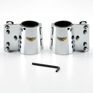 National Cycle  Heavy Duty Mount Kit for Vulcan 1500D/E Classic '96-04 & Vulcan 800B Classic '96-05 To be used w/ National Cycle Heavy Duty Windshields Sold Separately