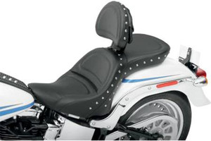 Saddlemen Explorer Special Seat for '84-99 FXST & FLST With Driver Backrest