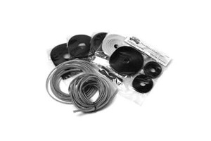 Baron Custom Cable, Hose & Wire Dress Up Kit -Black