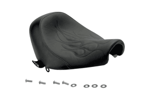 Danny Gray Weekday Solo Seat for '08-11 FXCW/C Rocker & Rocker C -Flame Stitch
