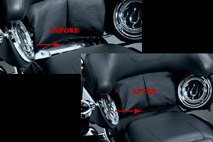Kuryakyn Pad & Filler Panel for '97-13 H-D Touring w/ Kuryakyn Adjustable Tour-Pak Relocator (P/N 8973)