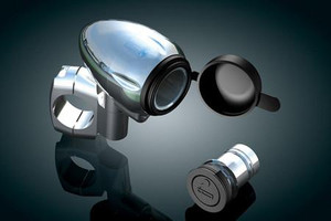 Kuryakyn Power Point  Handlebar Lighter/Power Source for 1-1/4" Handlebars