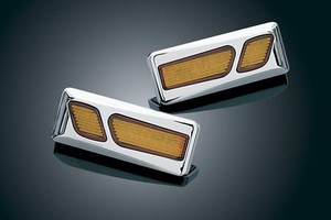 Kuryakyn  L.E.D. Front Reflector Conversion for GL1800 '01-up & F6B (ex. Airbag Models) -Chrome