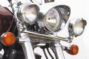 National Cycle Chrome Light Bar for VTX1800C/R '02-07, VTX1800F '05-08 & VTX1800N '04-08