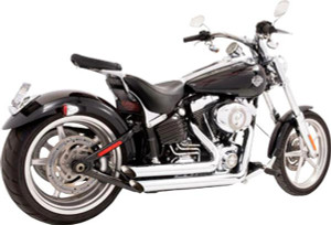 Freedom Performance Exhaust Amendment System for '08-11 Rocker & '13-17 Breakout -Chrome