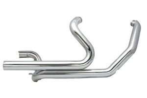 S&S Cycle Power Tune Headers for '95-08 Harley Davidson Touring Models - Chrome [MUFFLERS SOLD SEPARATELY]