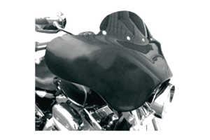 Hoppe Industries XLS Audio Batwing Fairing  for '00-Up XL Models w/ OEM Quick Detach Mounts