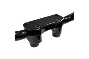 Drag Specialties Handlebar Riser/Top Clamp Kit Black