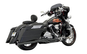 Bassani Road Rage II  2-Into-1 B1 POWER SYSTEM for '95-16 FL Models -Black