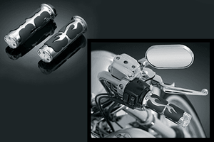 Kuryakyn  Iso-Flame Grips for Suzuki M109R '06-up