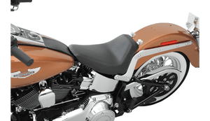 Saddlemen Renegade S3 Super Slammed Solo Seat for '06-17 FLSTC/FLSTN -Leather-Grain Saddlehyde Vinyl Cover