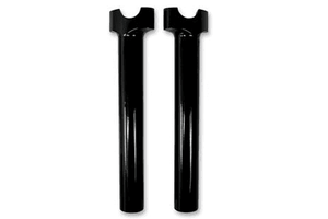 Drag Specialties 1.25" Buffalo Risers 12", Gloss Black
