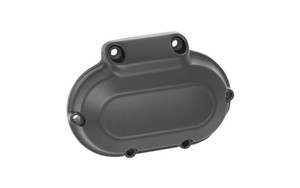 Drag Specialties Transmission Side Cover for '07-14 FL & Trike, '06-14 FXD/FXDWG & '07-14 FXST/FLST -Gloss Black