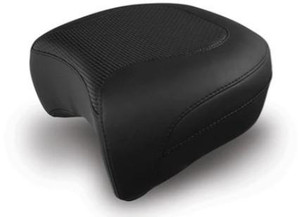 Mustang 13.5" Air Ride Rear Seat for Harley Davidson FL Police Models '83-25  -Textured