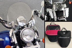 National Cycle SwitchBlade Windshield for Raider '08-12 - Deflector Style