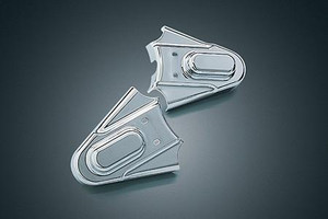 Kuryakyn Phantom Covers for some '86-07 Softails  Chrome Pair