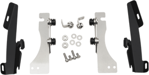 Memphis  Shades  Batwing Windshield Mounting Kit for Volusia 800 '01-04-Black FAIRING AND WINDSHIELD NOT INCLUDED