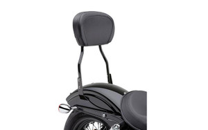 Cobra Passenger Bar Tall 14 inch for '07-Up FLSTF & '06-Up FXST Models -Round Style -Black