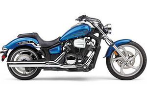 Cobra Slip-On Muffler for Yamaha Stryker '11-17 - Scalloped Tip