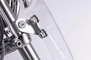 Memphis Shades Lowers Hardware for VTX 1300R/S '03-Up (with Covered Forks)