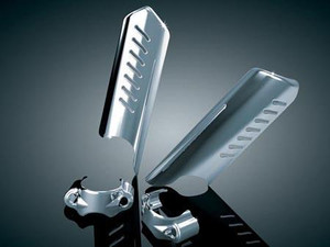 *Clearance* Kuryakyn Lower Leg Deflectors ’86-Up FLST(exc. FLSTSB, FLSTS, FLSTSC) ’91-Up FXST, FXSTB, FXSTC -Pair