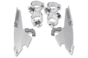 Memphis Shades Fats/Slim Windshield Quick Change Mounting Kit for FXR '82-94 & '99-00