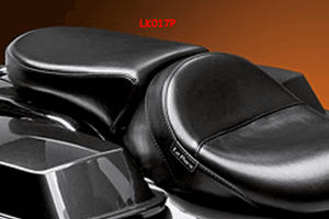 LePera Seats Aviator Pillion Seat for Harley Davidson Touring Models 2008-Up -Rear for Aviator Solo (Not for '24-Up FLHX/FLTR Models)