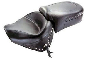 Mustang Two-Piece Wide Seat for VT750 ACE '98-03 -Studded
